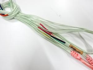 未使用品　正絹　手組帯締め